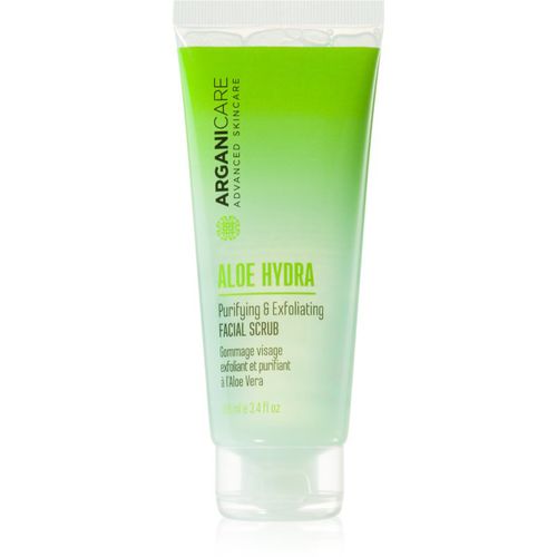 Aloe Hydra Facial Scrub exfoliante hidratante para el rostro 100 ml - Arganicare - Modalova