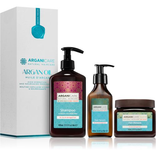 Argan Oil & Shea Butter confezione regalo (per idratazione e brillantezza) - Arganicare - Modalova