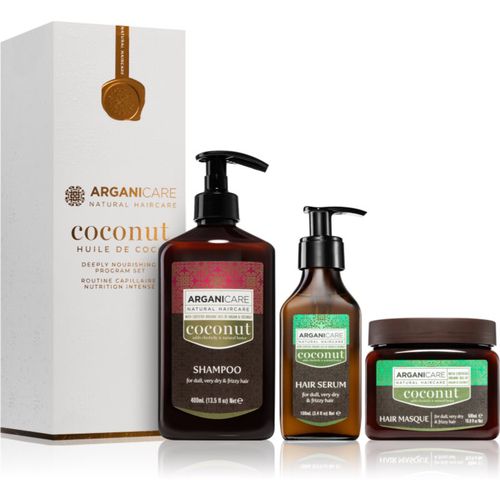 Coconut Deeply Nourishing Program Set lote de regalo(con efecto nutritivo) - Arganicare - Modalova