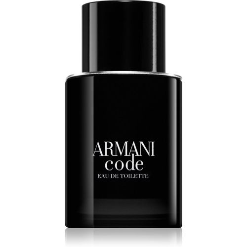 Code Eau de Toilette ricaricabile per uomo 50 ml - Armani - Modalova