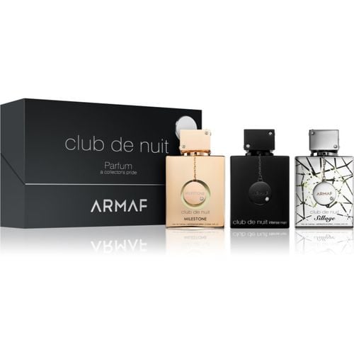 Club de Nuit Man Intense, Sillage, Milestone confezione regalo per uomo unisex 3x30 ml - Armaf - Modalova