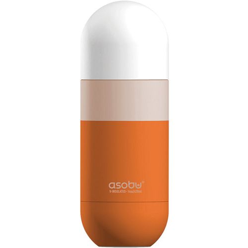 Orb botella termo color Pastel Orange 420 ml - Asobu - Modalova