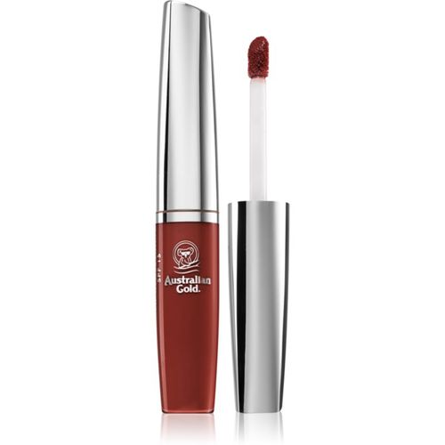 RAYsistant Lip Gloss Matte brillo de labios matificante tono red 72 6 ml - Australian Gold - Modalova