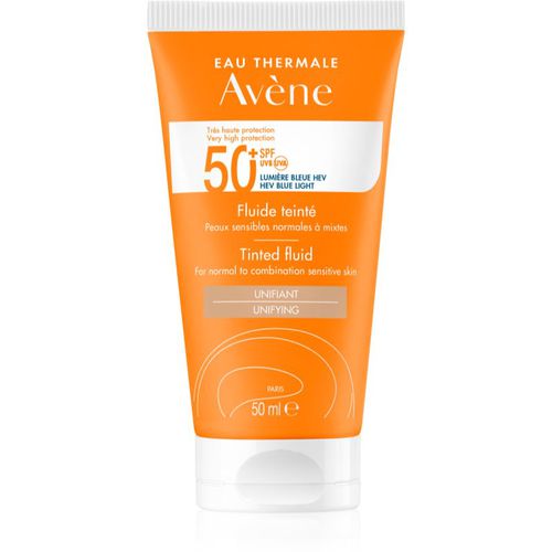 Sun High Protection loción ligera con color SPF 50+ 50 ml - Avène - Modalova