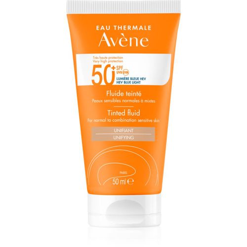 Sun Tinted Fluid lozione tonificante leggera SPF 50+ 50 ml - Avène - Modalova