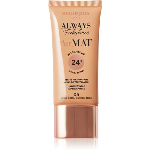 Air Mat fondotinta opacizzante colore 05 Golden Beige 30 ml - Bourjois - Modalova