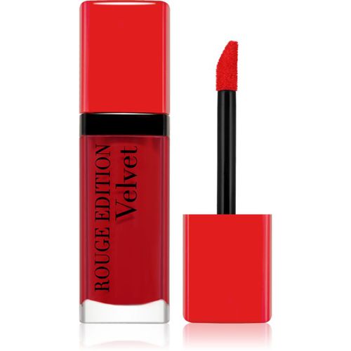 Rouge Edition Velvet barra de labios líquida con efecto mate tono 15 Red-volution 7.7 ml - Bourjois - Modalova