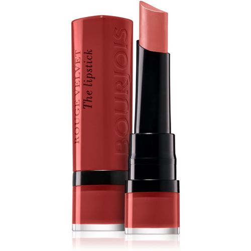 Rouge Velvet The Lipstick rossetto opacizzante colore 12 Brunette 2,4 g - Bourjois - Modalova