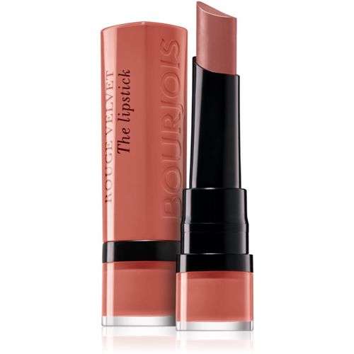 Rouge Velvet The Lipstick barra de labios matificante tono 15 Peach Tatin 2,4 g - Bourjois - Modalova