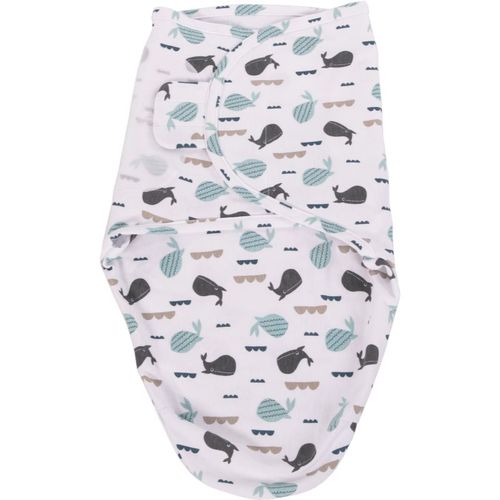 B-Wrap Small Ocean Whales sacca per neonato 3,2-6,4kg 1 pz - Bo Jungle - Modalova