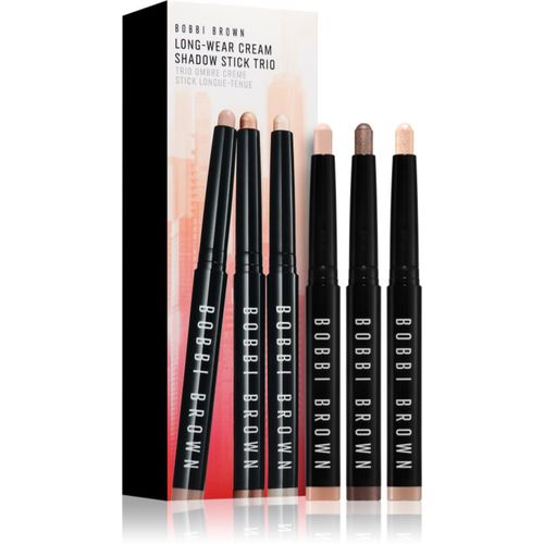 Long-Wear Cream Shadow Stick Trio Brow Pencil Geschenkset für die Augen 3 St - Bobbi Brown - Modalova