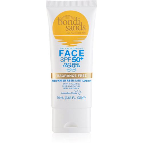 SPF 50+ Face Fragrance Free crema abbronzante viso senza profumo SPF 50+ 75 ml - Bondi Sands - Modalova