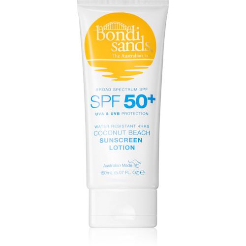 SPF 50+ Coconut Beach crema abbronzante corpo SPF 50+ con profumazione Coconut 150 ml - Bondi Sands - Modalova