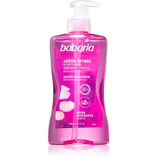 Rosa Mosqueta gel de ducha para la higiene íntima femenina con extracto de rosal silvestre 300 ml - Babaria - Modalova