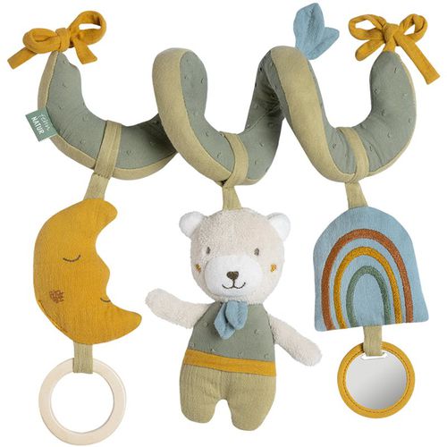 FehnNATUR Activity Spiral Bear giocattolo pendente a contrasto 1 pz - BABY FEHN - Modalova