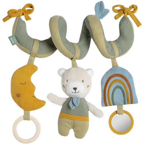 FehnNATUR Activity Spiral Bear móvil para bebé en colores de alto contraste 1 ud - BABY FEHN - Modalova