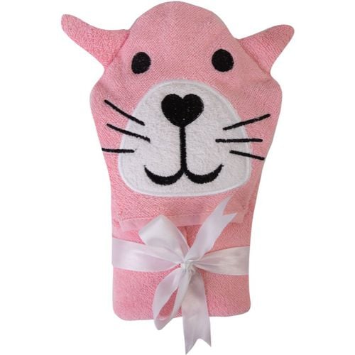 Jimmy Pink Panter Handtuch mit Kapuze 80x80 cm - Babymatex - Modalova