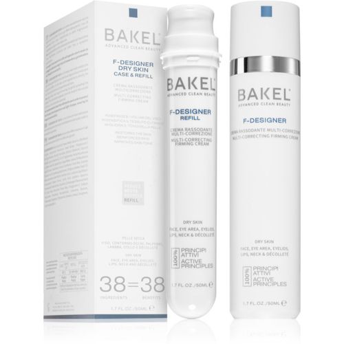 F-Designer Dry Skin Case & Refill crema reafirmante para pieles secas + recambio 50 ml - Bakel - Modalova