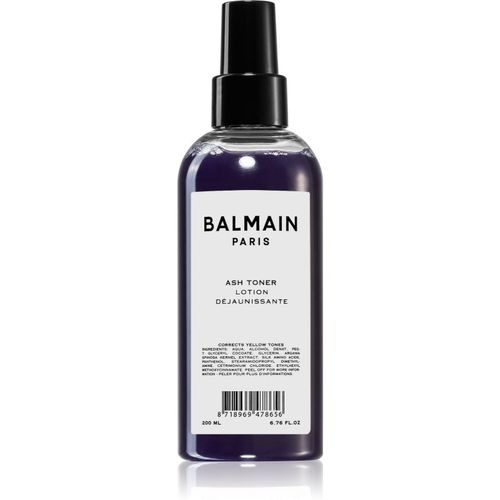 Ash Toner prebase de maquillaje con efecto aclarador para cabello rubio 200 ml - Balmain Hair Couture - Modalova