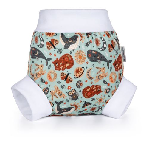 Pull-Up Cover Celestial Animals cobertores de pañal lavables tamaño L 11-15 kg 1 ud - Bamboolik - Modalova