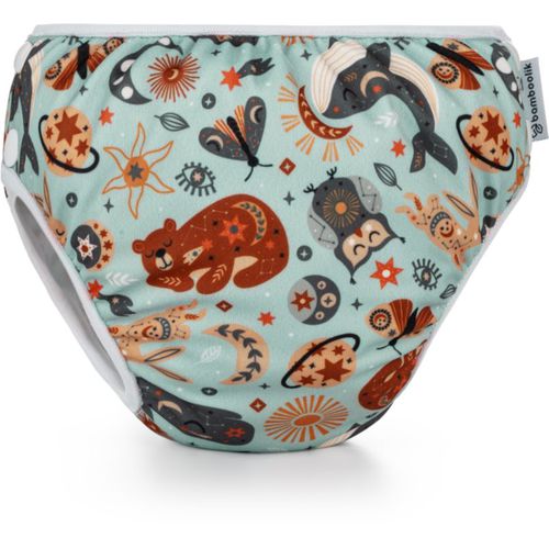 Swim Diapers Celestial Animals pannolini a costume lavabili taglia L 11-15 kg 1 pz - Bamboolik - Modalova