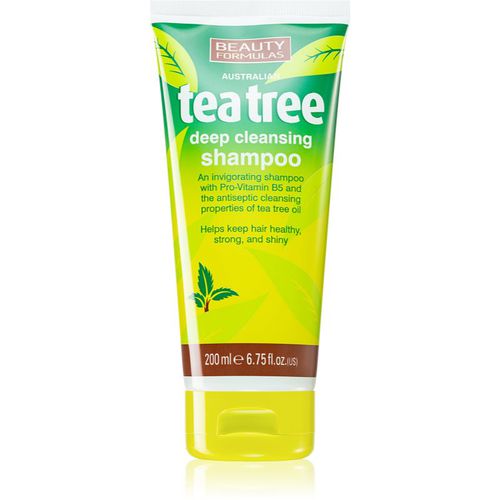 Tea Tree champú de limpieza profunda 200 ml - Beauty Formulas - Modalova