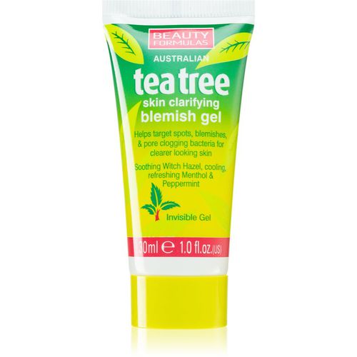 Tea Tree gel limpiador calmante contra las imperfecciones de la piel 30 ml - Beauty Formulas - Modalova