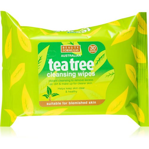 Tea Tree salviette micellari struccanti 25 pz - Beauty Formulas - Modalova