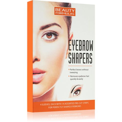 Eyebrow Shapers bandas depilatorias de cejas 4 ud - Beauty Formulas - Modalova