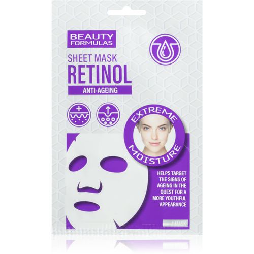 Retinol mascarilla hoja antienvejecimiento 1 ud - Beauty Formulas - Modalova