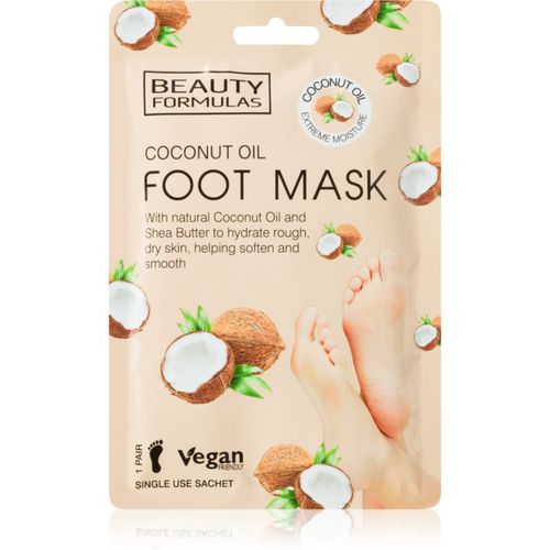 Coconut Oil Feuchtigkeitsspendende Maske mit ernährender Wirkung für Füssen 1 St - Beauty Formulas - Modalova