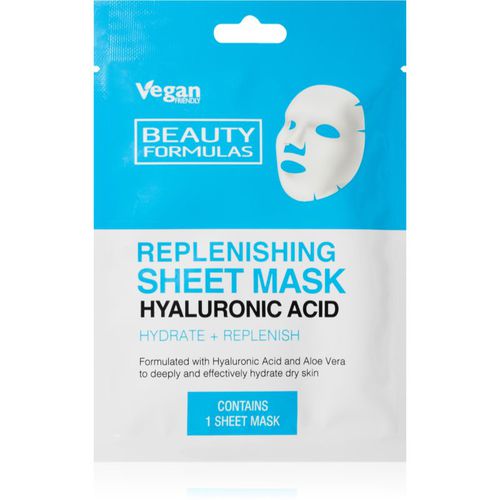 Hyaluronic Acid maschera viso nutriente in tessuto 1 pz - Beauty Formulas - Modalova