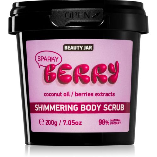 Berry Sparky exfoliante a base de azúcar y sal para dar un brillo deslumbrante 200 g - Beauty Jar - Modalova