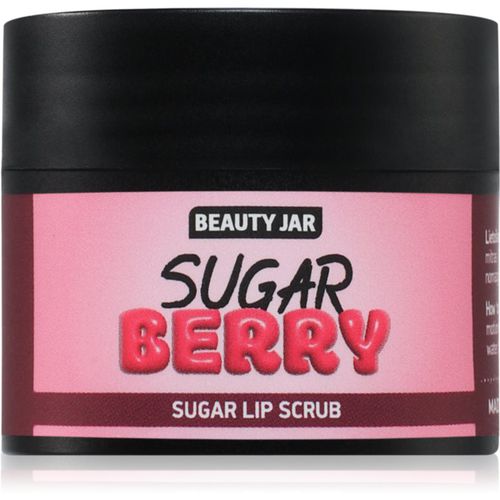 Berry Sugar exfoliante para labios con manteca de cacao y vitamina E 15 ml - Beauty Jar - Modalova