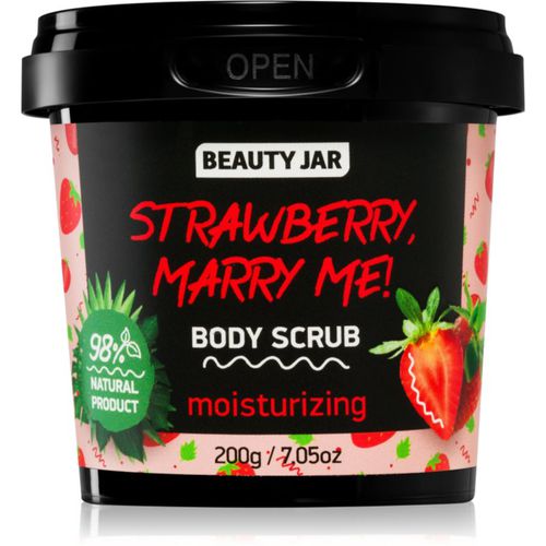 Strawberry, Marry Me! feuchtigkeitsspendendes Körperpeeling 200 g - Beauty Jar - Modalova
