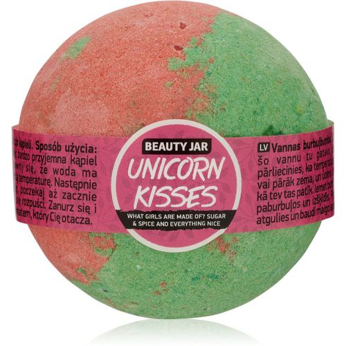 Unicorn Kisses What Girls Are Made Of? Sugar & Spice And Everything Nice bomba da bagno con aroma di fragole 150 g - Beauty Jar - Modalova