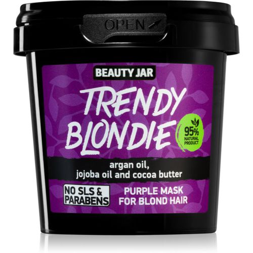 Trendy Blondie Natürlich neutralisierende Maske für blonde Haare 150 ml - Beauty Jar - Modalova