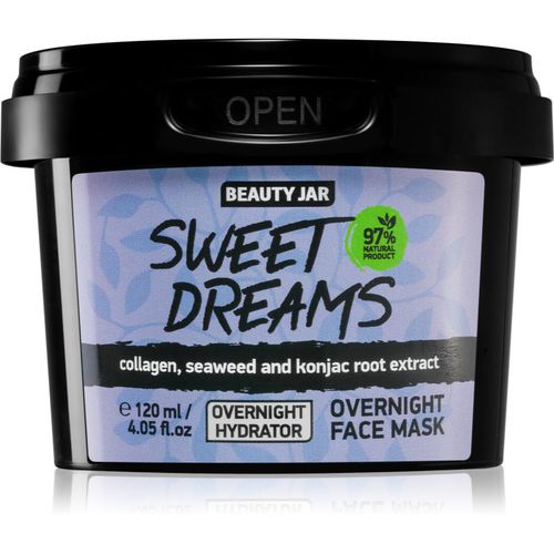 Sweet Dreams Gesichts-Maske für die Nacht für hydratisierte und strahlende Haut 120 ml - Beauty Jar - Modalova