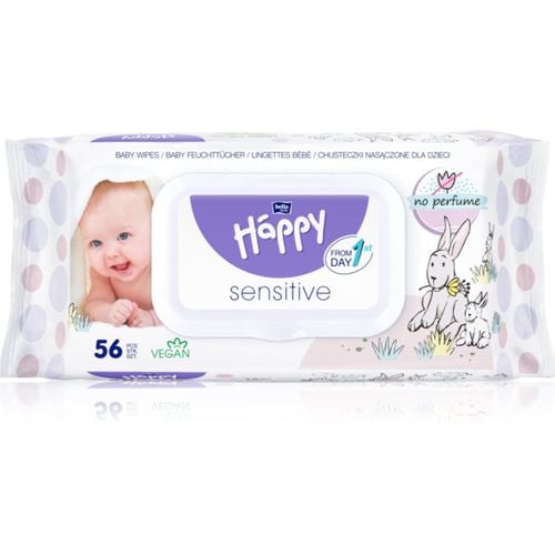 Sensitive toallitas húmedas limpiadoras para niños 56 ud - Bella Baby Happy - Modalova