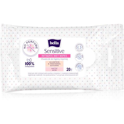 Sensitive salviette umidificate per l'igiene intima 20 pz - BELLA - Modalova