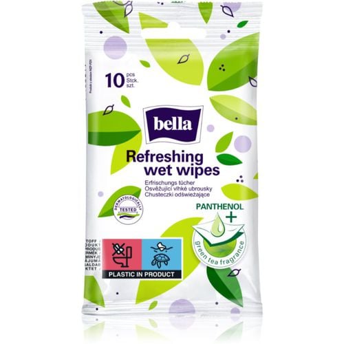 Refreshing wet wipes salviette rinfrescanti umidificate 10 pz - BELLA - Modalova