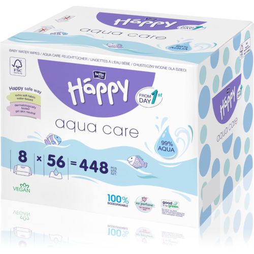 Aqua Care feuchte Feuchttücher für Kinder 8x56 St - Bella Baby Happy - Modalova