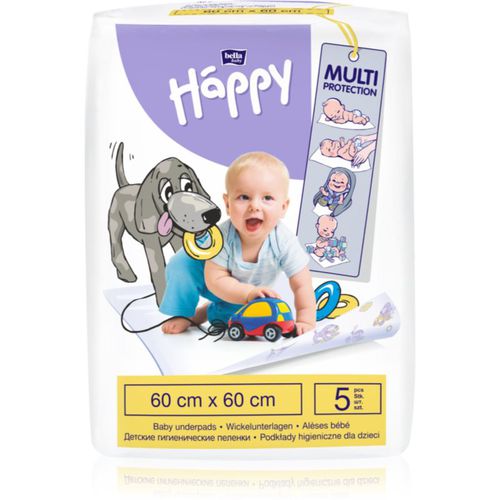 SIze L cambiadores desechables 60x60cm 5 ud - Bella Baby Happy - Modalova