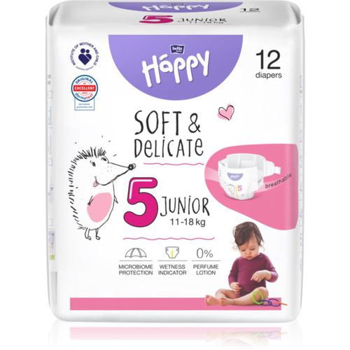 Soft&Delicate Size 5 Junior Einwegwindeln 11-18 kg 12 St - Bella Baby Happy - Modalova