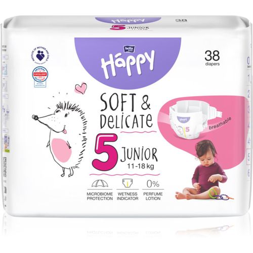 Soft&Delicate Size 5 Junior Einwegwindeln 11-18 kg 38 St - Bella Baby Happy - Modalova