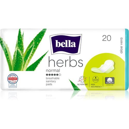 Herbs Aloe Vera compresas sin perfume 20 ud - BELLA - Modalova