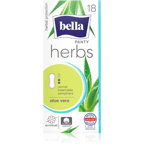 Herbs Aloe Vera toallitas íntimas sin perfume 18 ud - BELLA - Modalova