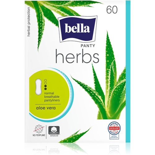 Herbs Aloe Vera toallitas íntimas sin perfume 60 ud - BELLA - Modalova