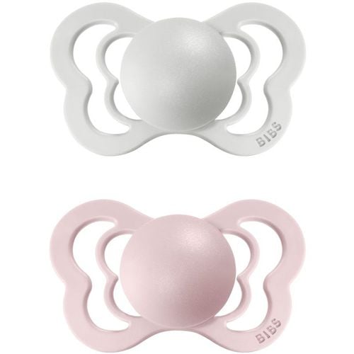 Couture Natural Rubber Size 1: 0+ months ciuccio Haze / Blossom 2 pz - BIBS - Modalova