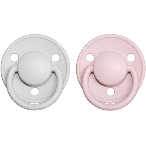 De Lux Natural Rubber Size 1: 0+ months chupete Haze / Blossom 2 ud - BIBS - Modalova